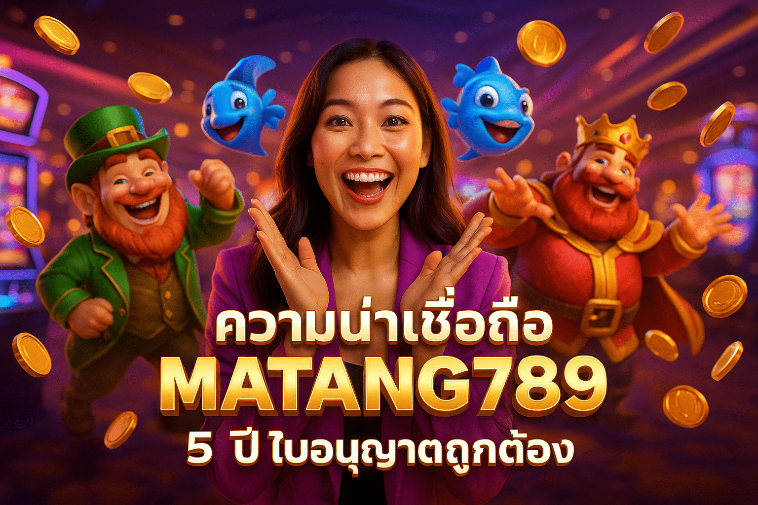 ความน่าเชื่อถือ MATANG789 5 ปี ใบอนุญาตถูกต้อง