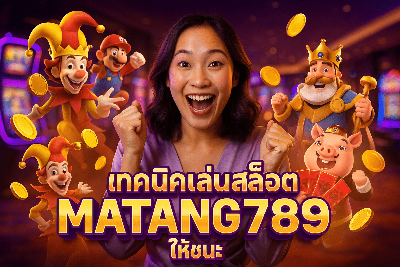 เทคนิคเล่นสล็อต MATANG789 ให้ชนะ