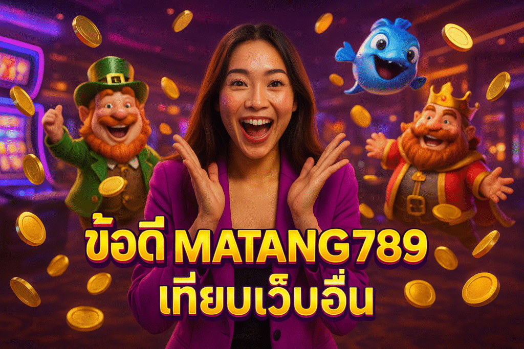 ข้อดี MATANG789 เทียบเว็บอื่น