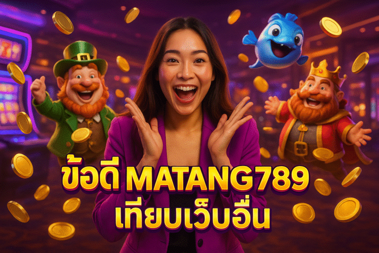 ข้อดี MATANG789 เทียบเว็บอื่น